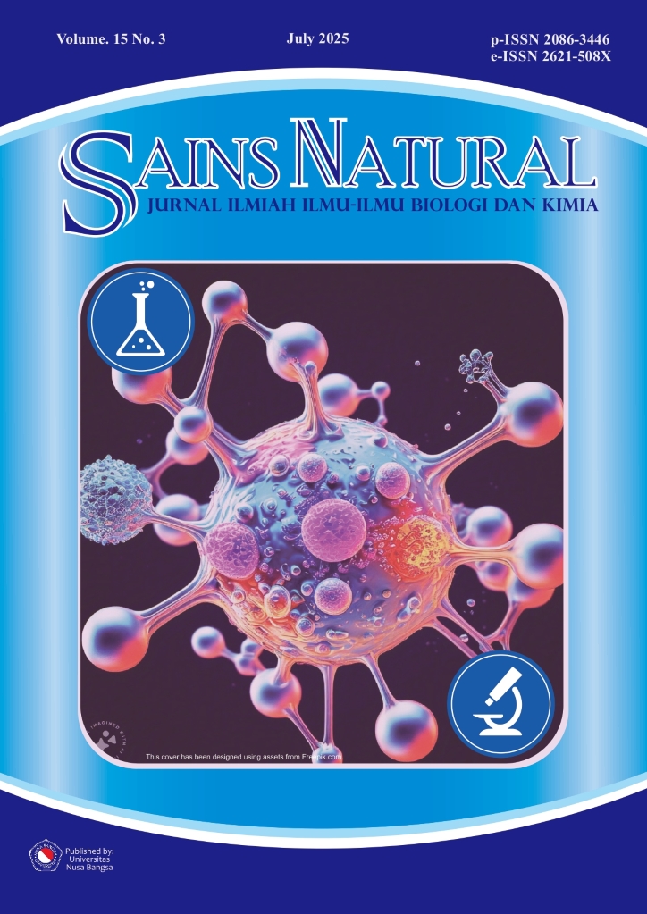 					View Vol. 15 No. 3 (2025): Sains Natural
				